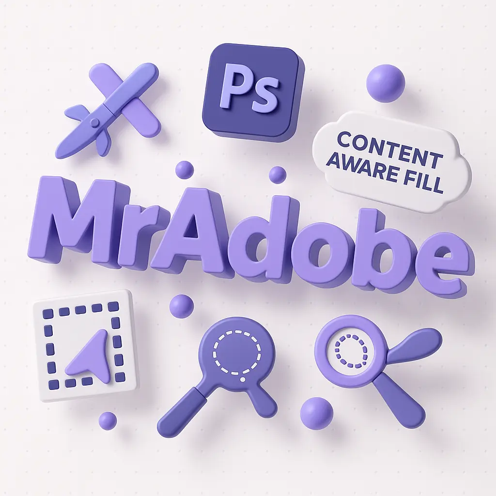 حذف اشیای اضافی در فتوشاپ