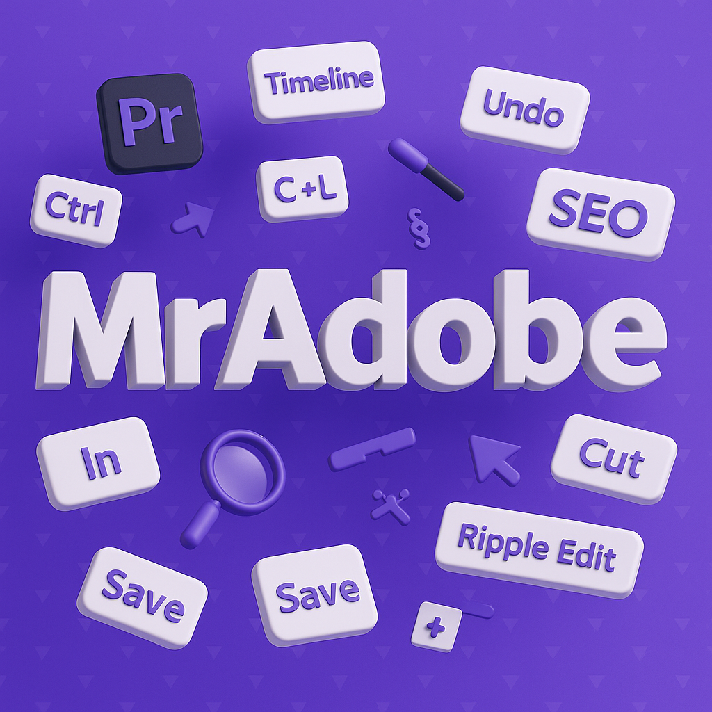 کلیدهای میانبر پریمیر