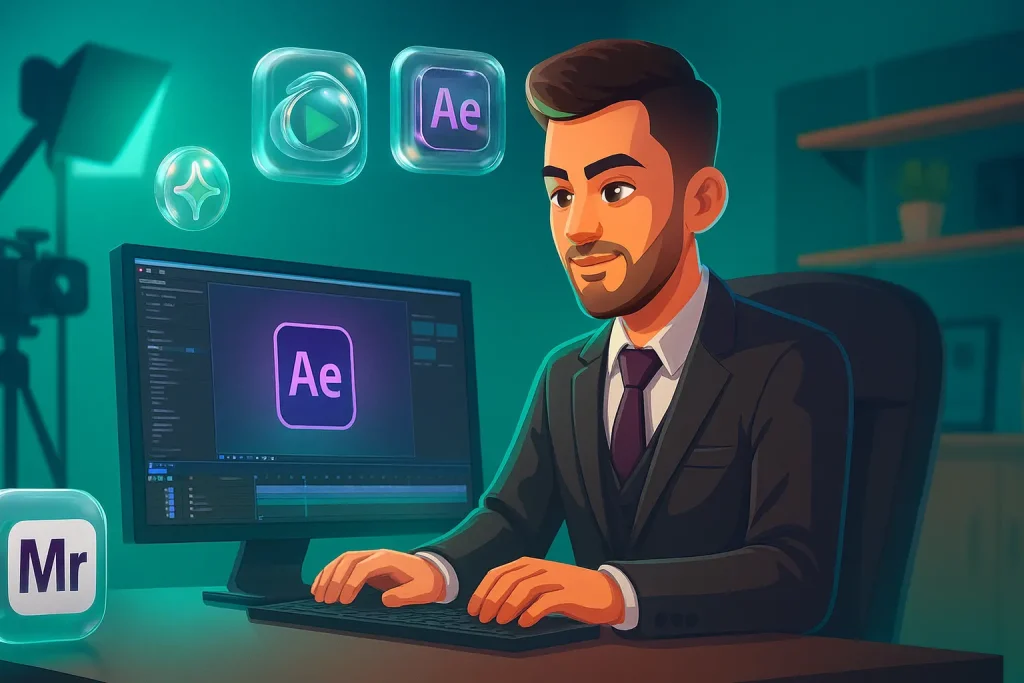 ساخت گیف در افترافکت