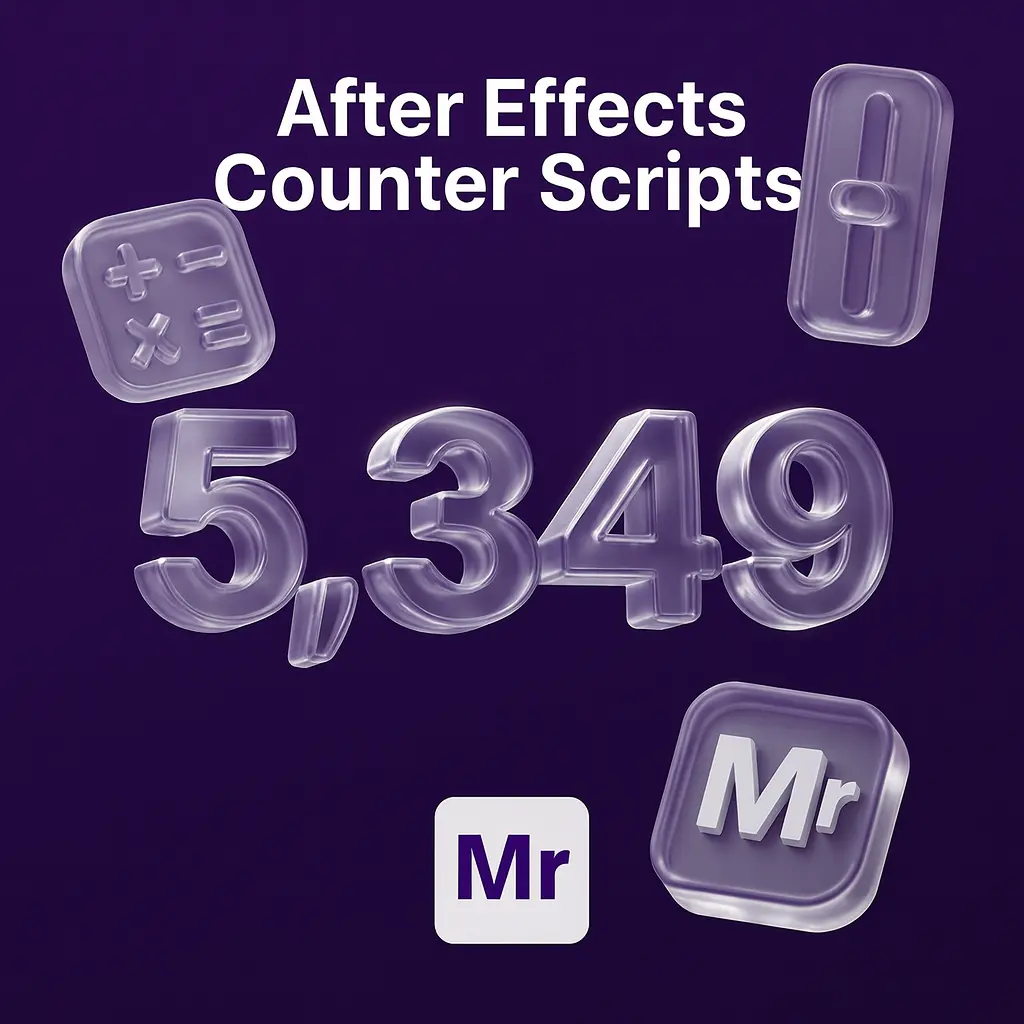 ساخت شمارنده در افترافکت