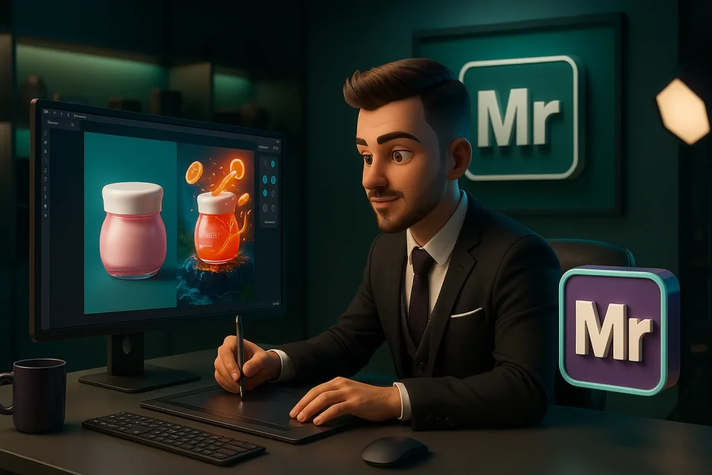 ادیت عکس محصول با هوش مصنوعی