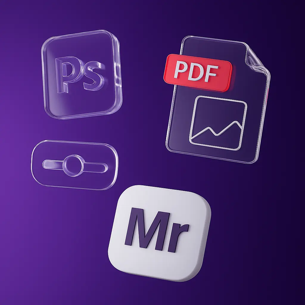 ساخت پی دی اف در فتوشاپ