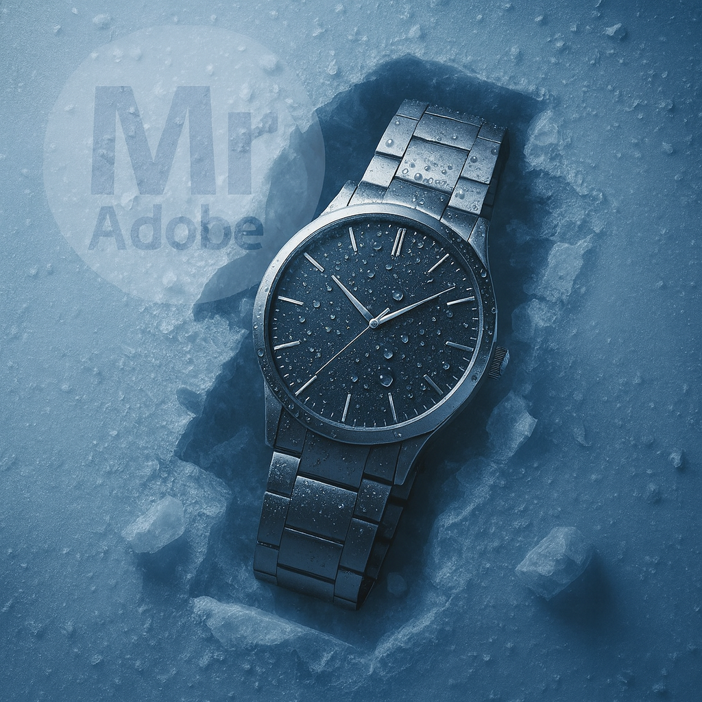 عکس محصول داخل یخ با هوش مصنوعی