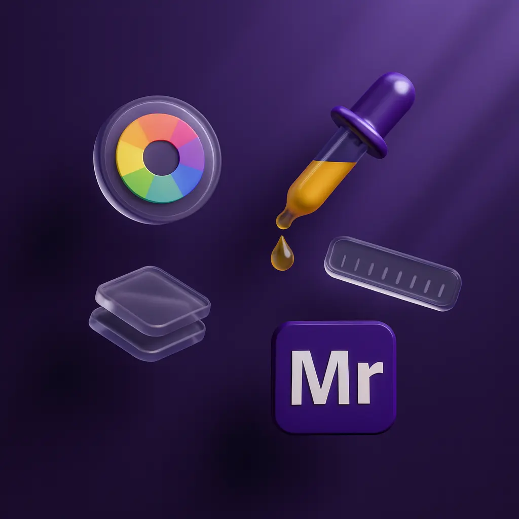 اصول رنگ در موشن گرافیک